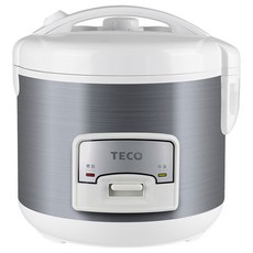 TECO 東元 6人份 3L 1.5mm厚釜內鍋 機械電子鍋 一鍵操作 煮飯不黏 500W 節能3級 白色 XYFYC061