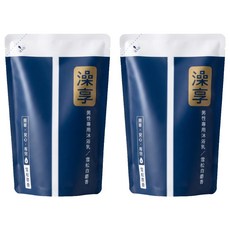 澡享 男性專用沐浴乳補充包 雪松白麝香, 650g, 2包