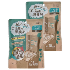 WELCO 環保紙製垃圾桶消臭劑 32.5 x 37 x 29.5cm 薄荷味, 2個, 33g