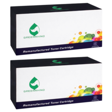 GREENRHINO 綠犀牛 環保碳粉匣 HP CF217A 17A, 黑色, 2個