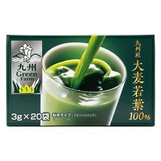 九州 Green Farm 日本九州產 大麥若葉青汁 20入, 60g, 1盒