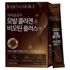 julie's choice EverGlow 頭髮膠原蛋白 & 生物素 Plus+, 84g, 1個