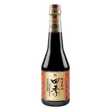 統一 四季 釀造醬油, 870ml, 1瓶