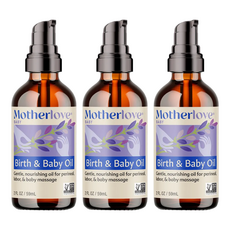 Motherlove媽咪樂哺 天然草本親子按摩油, 59ml, 3瓶