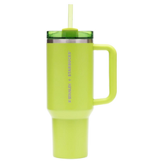 STANLEY 不鏽鋼把手 TOGO 冷水杯 30OZ, 草地綠, 887ml, 1個
