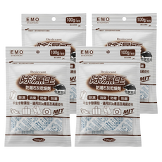 EMO 石灰乾燥劑 竹炭, 300g, 4袋