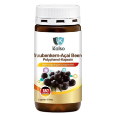 Kalso 科德司 葡萄籽巴西莓多酚膠囊, 210g, 180顆, 1罐