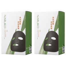 NARUKO 牛爾 台灣公司貨 茶樹神奇痘痘黑面膜, 8片, 2盒