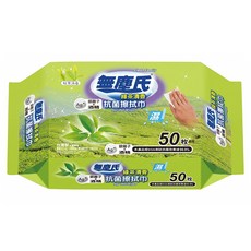 無塵氏 抗菌擦拭布 綠茶清香, 1包