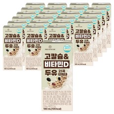 PHYTOMADE 高鈣&維他命D 21穀穀物豆奶, 24個, 190ml