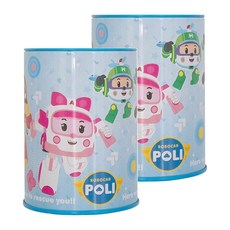 ROBOCAR POLI 波力 筆筒存錢筒, 變身行動, 2個