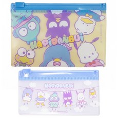 Sanrio 三麗鷗 滑扣夾鍊袋 M+S, 2個裝, 1組, 混合