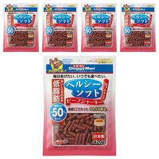 DoggyMan 多格漫 犬用健康低脂短切軟肉條, 牛肉, 420g, 5包