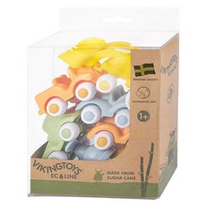 VIKINGTOYS 維京玩具 迷你交通小車隊組, 莫蘭迪色系, 1組