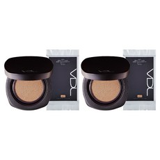 브이디엘 엑스퍼트 퍼펙트 핏 쿠션 파운데이션 본품 15g + 리필 15g 세트, A03, 2개