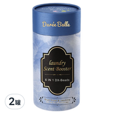 Duree Balle 六合一洗衣香香豆紙筒 藍玫瑰&茉莉花 360ml, 1罐, 2罐