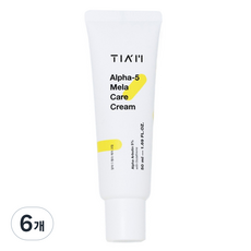 티암 알파 5 멜라 케어 크림, 6개, 50ml
