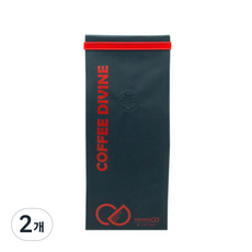 COFFEE DIVINE 完美配方咖啡豆, 全豆(未研磨), 200g, 2個