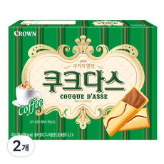 COUQUE D'ASSE 咖啡纖巧, 289g, 2個