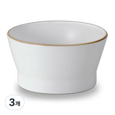 SSUEIM ROSLYN Raum餐碗, 화이트, 3개