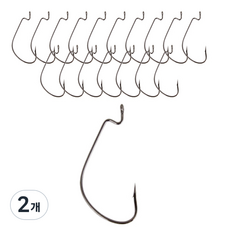 LURE FACTORY WORM101 寬口路亞鉤 LFH-101, 2個