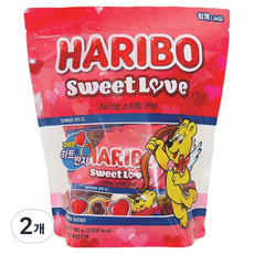 HARIBO 甜蜜愛心軟糖, 760g, 2個