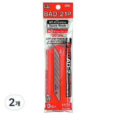 NT 30度 美工刀片 BAD-21P 10入, 2個