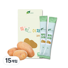 Nature Grain 蔬菜輔食, 土豆, 3g, 15入