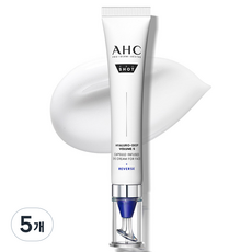 AHC 프로 샷 히알루로 딥 볼륨 5 캡슐 인퓨즈드 아이크림 포 페이스, 30ml, 5개
