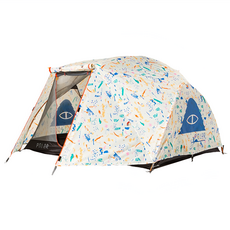 POLeR 雙人帳篷 TWO MAN TENT, 2人, 噴漆彩漾