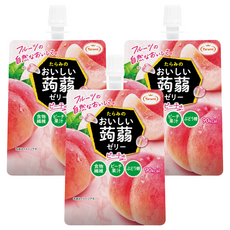 Tarami 達樂美 吸果凍 水蜜桃, 150g, 3個