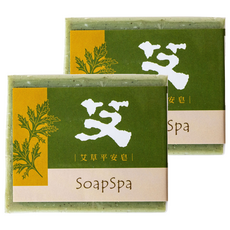 SoapSpa 艾草平安皂, 100g, 2個