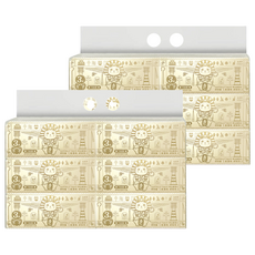 Gotokuji Tokyo 東京豪德寺 抽取式衛生紙 招財貓法老王限定版 3層, 2袋, 6包