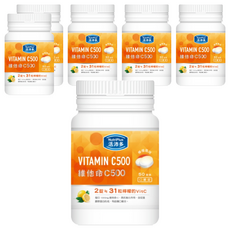 活沛多 維他命C500口嚼錠 50錠, 6入