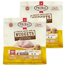 PRIMAL 派莫 成犬用凍乾主食磚, 兔肉, 155g, 2包