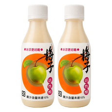 百家珍 梅子活性醋, 2個, 280ml