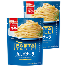 welna 日清製粉 mama 日清媽媽 PASTA TABLE白醬義大利麵醬, 240g, 2個