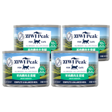 ZIWI Peak 滋益巔峰 經典主食罐系列 92%鮮肉貓罐, 185g, 4個, 羊肉 + 鹿肉