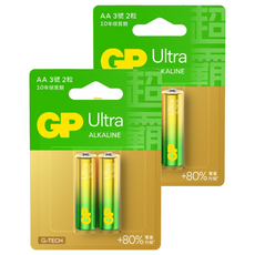 GP Batteries 超霸 A21 3號特強鹼性電池 Ultra, 2個, 2個裝