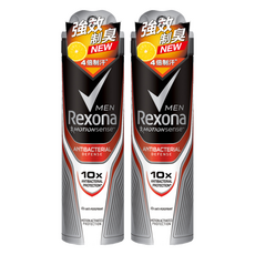 Rexona 蕊娜 男士制汗噴霧 強效制臭, 150ml, 2瓶