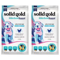solid gold 素力高 血漿系列 幼犬成長茁壯 無穀狗飼料, 香香嫩雞, 1.7kg, 2袋