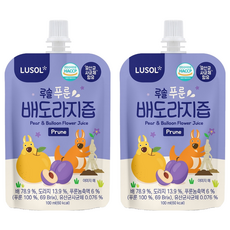 LUSOL 雪梨桔梗西梅汁, 2個裝, 100ml