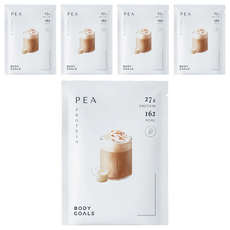BODY GOALS 全素多效豌豆蛋白飲Pro 隨手包 馥郁奶茶, 5個, 40g