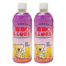 Hwei Yow 惠幼 A+ LSORS電解質 幼小寶寶飲品 葡萄, 2個裝, 430ml