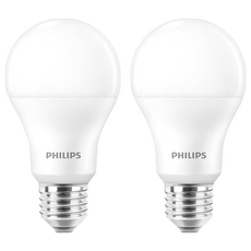 PHILIPS 飛利浦 LED全電壓易省球泡燈 9W E27 PH520550, 自然光(4000K), 2個