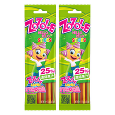 ZOZOLE 果汁夾心條糖, 75g, 2個