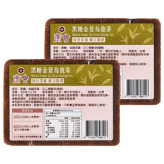 蔗會 黑糖金萱烏龍茶, 2個, 1個裝, 300g