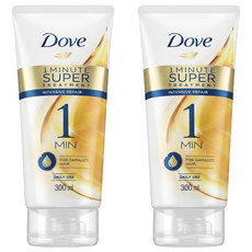 Dove 多芬 1分鐘速效護髮精華 深層修護, 2個, 300ml