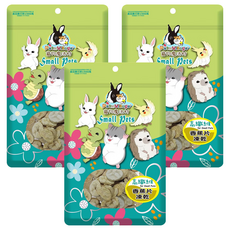 Pet Village 魔法村 高纖維凍乾 香蕉片, 35g, 3包