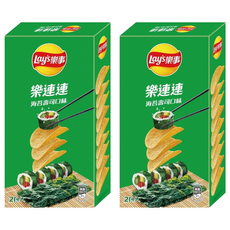 Lay's 樂事 經濟包海苔壽司口味洋芋片, 166g, 2個
